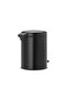 Newicon Matt Black Pedal Trash Can 5L - 2
