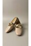 Women's Mink Money Buckle Patent Leather Ballerinas 1.5cm Byndpt03 - 5