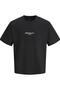 Men's Jorıslıngton Crew Neck Short Sleeve 100% Cotton T-Shirt 12273157 Black - 2