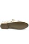 Penduline Genuine Leather Orthopedic Women's Casual Ballerina Shoes Beige - 6
