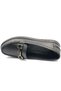Rodentia Genuine Leather Orthopedic Women's Casual Ballerina Shoes Black - 5