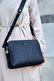 Justpolo Women's 5-Eye Monogram Printed Bag - 2