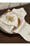 غطاء خبز مطرز بالورود. ذهب - 5