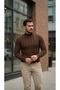 Men's Half Turtleneck Knitwear Sweater - 4