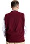 Mode XL Large Size Men's Suede Vanize Thessaloniki 20547 Plum - 8