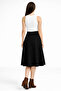 Brioche Knit Winter Flared Women's Skirt - 4