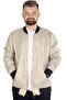 Mode XL Large Size Men's College Coat Jesica 22611 Beige