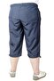 Fashion XL Large Size Men's Sea Shorts Long 21450 Navy Blue - 2