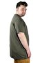 Mode XL T-Shirt Polo Neck with Pocket Classic 20550 Khaki - 2