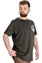 Mode XL Large Size Men's T-Shirt Forever 23138 Haki - 3