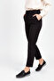 Genuine Leather Black Women's Leather Ballerinas Dp16-0051 - 2