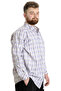 Mode XL Large Size Men's Shirt Plaid Long Sleeve 23300 Caramel - 2