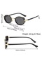 Cp162 Beyza Elegant Stylish Unisex Glasses.. - 7