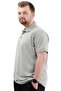 Mode XL Large Size Men's T-Shirt Polo Neck Jacquard U24337 Çağla - 2