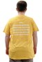 Mustard Color Mode XL Large Size Men's T-Shirt - Crew Neck, Printed, Cotton SPIRAL U24065 - 2