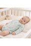 Safari Patterned 100% Cotton Long Sleeved Body/Unisex Body with Snap Fasteners /Baby Boys and Girls Long Sleeved Body - 2