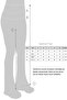 434 Gray Color Recovery and Extra Stretch Effect Normal Waist Spanish Leggings - 5