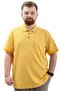 Mode XL T-Shirt Polo Neck with Pocket Classic 20550 Mustard