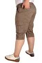 Fashion XL Large Size Men's Capri Classic 21401 Earth - 6