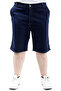 Fashion XL Large Size Men's Capri Jeans Armina 22906 Navy Blue