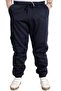 Mode XL Men's Trousers Linen Cargo Pocket Jogger Bahar 23912 Navy Blue