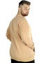 سترة رياضية كبيرة الحجم من Mode XL 2ip اختر طرازك 21202 بيج - 8