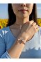 Aquamarine Stone Pure Copper Necklace Bracelet Ring Set - 3