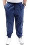 بنطلون Mode XL مقاس كبير من الكتان Cargo Jogger 21911 نيلي - 5
