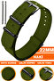 22mm Fossil-Welder-Casio-Seiko-Omega-Armani Watch Compatible Nato Textile Fabric Watch Band 22Ntsyh