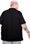 Mode XL T-Shirt Polo Neck with Pocket Classic 20550 Black - 5