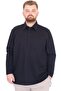 Mode XL Large Size Men's T-Shirt Polo Classic U.Kol Pocket 22446 Navy Blue
