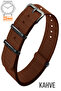 22mm Fossil-Welder-Casio-Seiko-Omega-Armani Watch Compatible Nato Textile Fabric Watch Band 22Ntsyh - 2