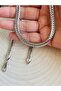 XUPING SILVER COLOR KNITTED CHAIN NECKLACE 45 CM ACR5560 - 2