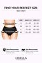 Women's High Waist Cotton Gathering Bato Panties 5-Pack - 3