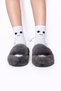 Dark Gray Extra Soft Furry House Slippers Smoked Furry Slippers |   New Season Luxury Slippers