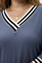 Plus Size Osho Modal Fabric Striped Suit |   Sports Stylish Comfortable Tracksuit Set M-6Xl - 3