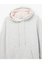 Viscose Blended Kangaroo Pocket Lace Detailed Hooded Sweatshirt - 6