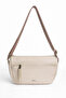 Women's Beige Daily Shoulder Crossbody Multi-Compartment Bag