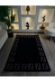 Stone Shimmering Stone Detailed Woven Base Modern Decorative Carpet Stone1 - 4