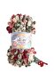 5 Pieces 6039 Puffy Color Hand-Knit Yarn Baby Blanket Slippers Scarf Cardigan Yarn - 3