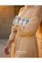 White Color Blue and Colorful Embroidered Snap Closure Women's Hand Wallet 19*11 cm A100022 - 6