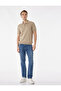Regular Waist Cotton Straight Fit Jean Pants - Mark Jean