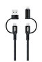 كابل شحن 4 في 1 متعدد الوظائف - طول 1.2 متر 4 in 1 Multi Function Cable - 4
