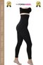 Women's Leggings, No-Show, Abdomen and Stomach Controlling, Tightening, Sports, High Waist Corset Leggings with Agraflas - 7