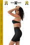# Corset Non-Marking Anti-Slip Gathering and Firming Laser Cut Long Corset - 3 Pieces - 4
