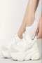 12 Pairs of Women's Mixed Color Bamboo Invisible Sneaker Sneaker Socks - 5
