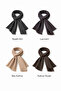Plaid Linen-Look Cotton Square Shawl/Linen-Effect Cotton Scarf/Natural Textured Scarf - 4