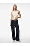 Polo Neck Sleeveless Knitwear Blouse - 2