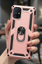 Samsung Galaxy M51 Case Magnetic Tpu Tank Cover with Ring Stand