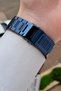 Case Black Cord Navy Blue Color Internal Indicators Active Gift Packaged Men Wristwatch - 5